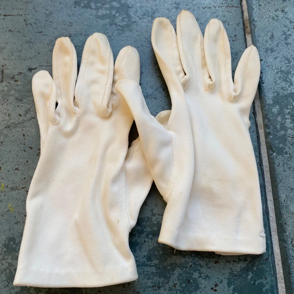 Vintage Women's White Gloves - Three Pairs